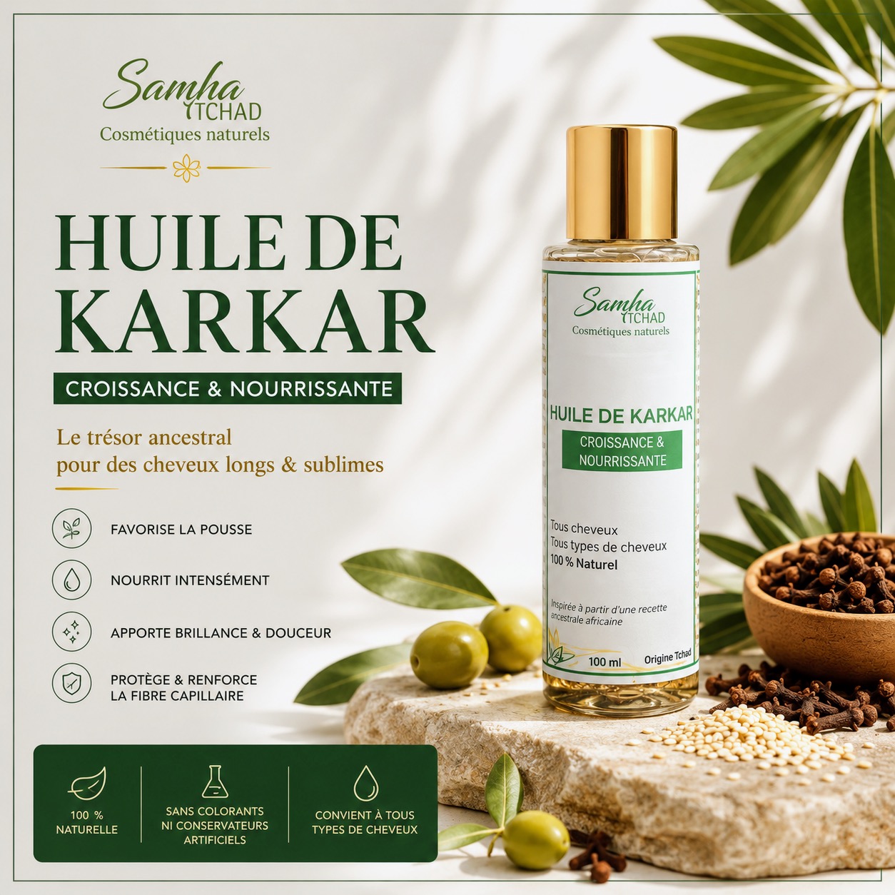 Huile de karkar 100ml