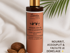 Masque de Chébé à la kératine 250g