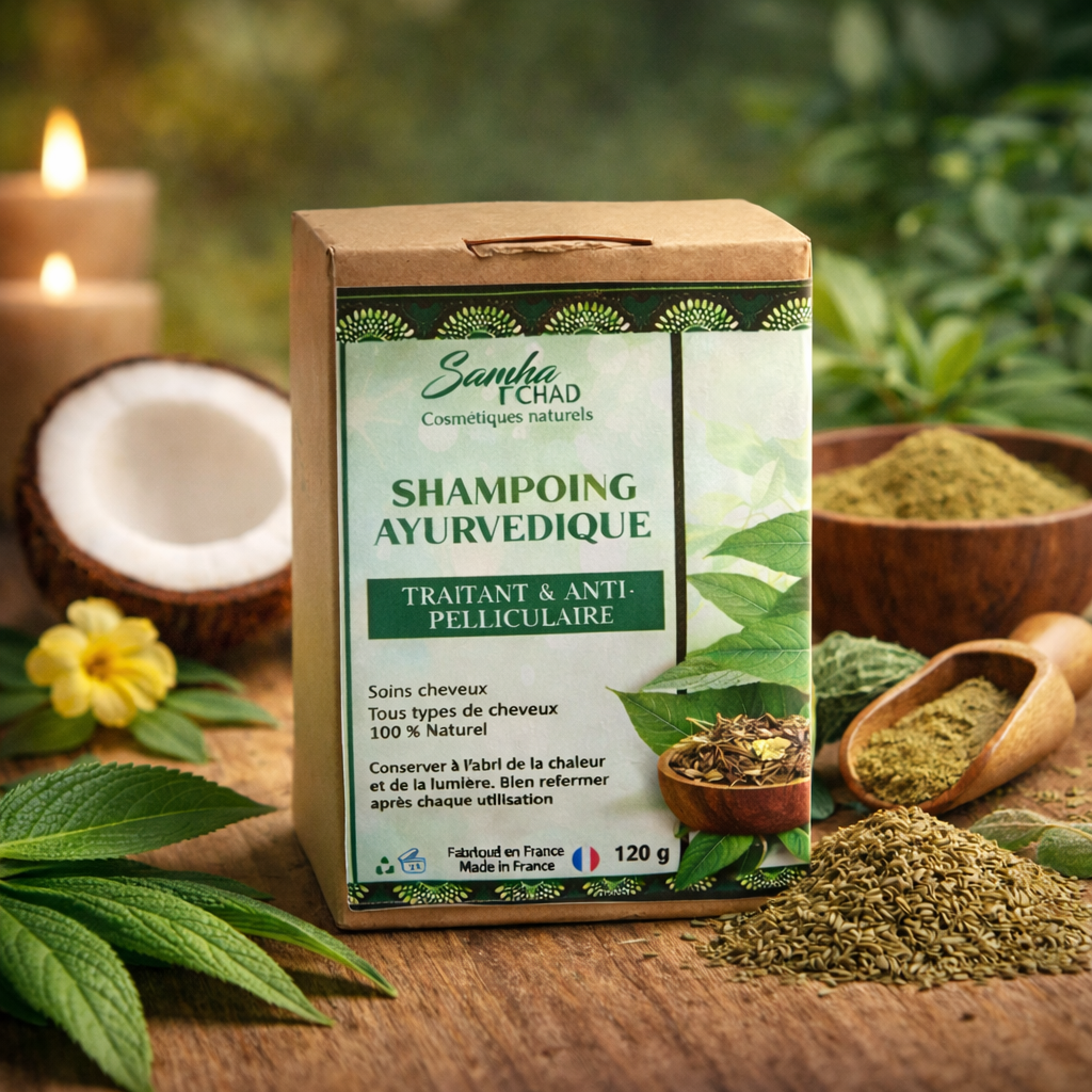 Shampooing solide ayurveque120g – Image 3