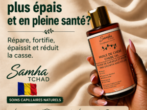 Huile de Chébé 150ml concentre pour la pousse rapide de cheveux